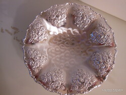 TÁL - ALKUKÉPES -  EZÜSTÖZÖTT - 18 x 3,5 cm - DOMBORNYOMOTT - ANGOL - HIBÁTLAN