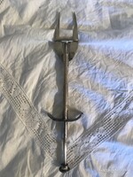 HÚSVILLA - ALKUKÉPES - RUGÓS - EZÜSTÖZÖTT -20 x 4,5 cm - RÉGI