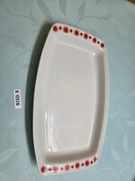 X0316 Alföldi Centrum varia / Covid / Napocska mintás tál 31x19 cm