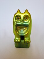 Zsolnay Arany-Eozin Art-Deco Bagoly (No. 222.)