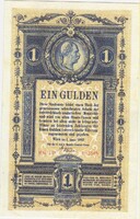 Ausztria REPLIKA 1 gulden/forint  Osztrák-Magyar gulden 1882