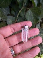 Szépséges hegyikristály ezüst medál