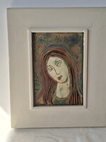 Hernádi Paula tűzzománc kép