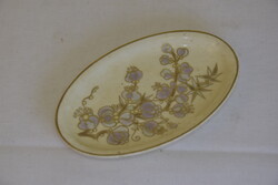 Zsolnay virágos porcelán tálka A178