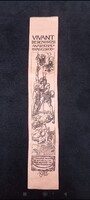 I. világháborús "Vivat Band" Dicsőség Varsó és Iwangorod hódítóinak selyem szalag 1915