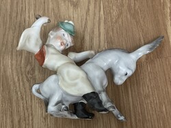 Herendi kisfiú csacsin ritkább darab szépen festett, hibátlan.