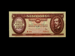 100 FORINT - NAGYON SZÉP - 1969    még Kádár címerrel