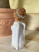 ASZK angyal kerámia gyertyatartó-Antalfiné Szente Katalin