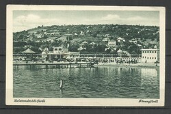 1937. - Balatonalmádi - fürdő - Fövényfürdő - képeslap