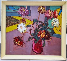 Tenk László-Váza a padlón-