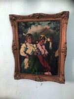 Parobek Alajos (1896 - 1947) Falusi Életkép