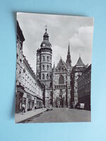 Képeslap (61) - Csehszlovákia (Szlovákia) - Košice (Kassa) - Dóm 1960-as évek
