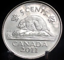 Kanada 5 cent, 2011 07C5