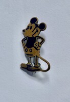 Mickey egér jelvény a Walt Disney Company kabalája, kb. 1930-as évekből.