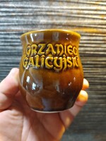 Kőből készült bögre forralt borhoz KERA CERAMIKA COGNAC GRZANIEC GALICIJSKI 220 ml