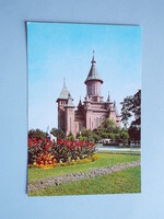 Képeslap (61) - Románia - Timișoara (Temesvár) - Ortodox székesegyház 1970-es évek