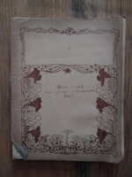 Bartha Aurél mennyiségtani dolgozatai , anatómiai rajzok 1902-03 -ból