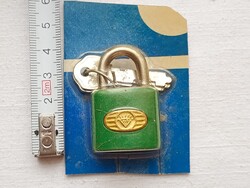 Lakat 007 - fém Diamond 2 kulccsal eredeti csomagolásban 4cm 1980- retro
