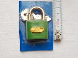 Lakat 006 - fém Diamond 2 kulccsal eredeti csomagolásban 5cm 1980- retro