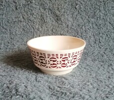 Régi jelzett Gránit tál - átm. 14,5 cm (6p)
