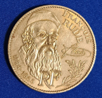 200. Évforduló - François Rude születése, 10 frank, 1984. Franciaország   (165)