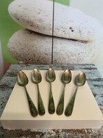 Christofle Régi Német Monogramos Ezüstözött Kanalak A162