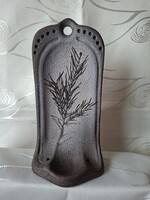 M. Kiss Katalin- kerámia fali gyertyatartó