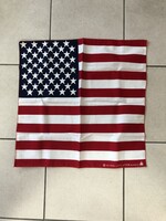 Amerikai zászló mintás kendő