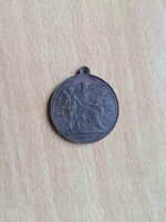 Ferenc József Millenniumi Emlék 896-1896     emlékérem füllel