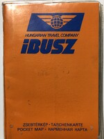 Zsebtérkép - Magyarország - IBUSZ - 1982