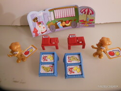 PLAYMOBIL - ALKUKÉPES -  ADVENTI NAPTÁRBÓL - ÚJ - TÖRPÉK 5 x 3,5 cm