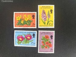 Guernsey-sziget virágok postatiszta 1972