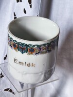 Régi, nagyon szép emlék bögre ritkaság 18.