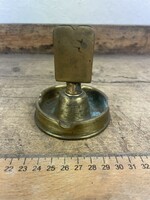 -AV468- Régi Réz Töltényhüvely Hamutartó Hamutál és Gyufatartó