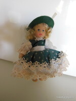 KULCSTARTÓ - ALKUKÉPES - BABA - PORCELÁN - 10 x 7 cm - RETRO - OSZTRÁK - HIBÁTLAN