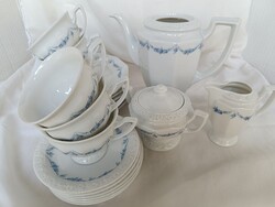 Rosenthal, Maria Girlang reggeliző kávés készlet, cukortartóval és tejkiöntővel