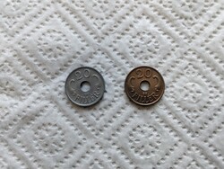 20 filléres 1941,1944-es, nagyon szép, a képen állapotban eladó