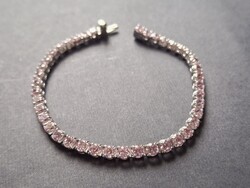 Swarovski Matrix Tennis karkötő, M-es méret, 16,8 cm