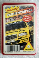 Piatnik autós kártya , versenyautók , játék