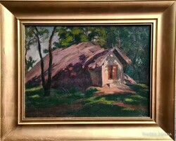 Páris Erzsi (1887 - ) : Erdei házikó