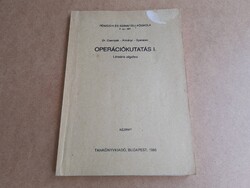 PSZF Lineáris algebra - Operációkutatás I. - Csernyák László