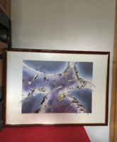 Kép különlegesség Hologramos meridián vonalak