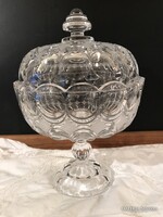 BONBONIER - ALKUKÉPES - 1,85 kilogramm - KRISTÁLY - 26 x 18 cm - HIBÁTLAN