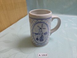 A1313 Alföldi Holland malom mintás korsó 14 cm