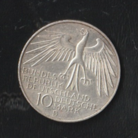 10 Német márka 1972 Müncheni olimpiai emlékérem