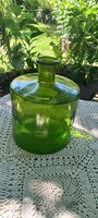 Nagyméretű vintage üveg paĺack
