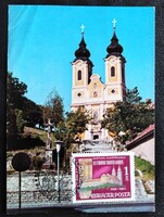 CM3391 / 1979 Tihanyi Apátság Alapítólevele bélyeg  Carte maximum