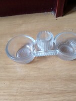 Üveg só bors tartó