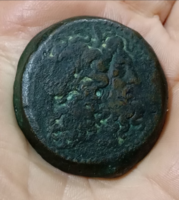 Ptolemy II drachma B.C. 285-246 D:36 mm in good condition
