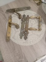 Antik réz ajtókilincsek